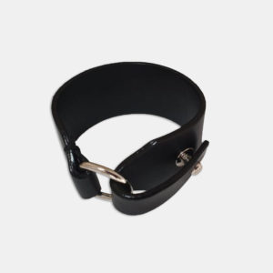 Bracelet en cuir de veau — Noir